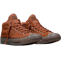 Converse zapatilla moda hombre CHUCK TAYLOR ALL STAR MALDEN STREET MID MARRON lateral interior