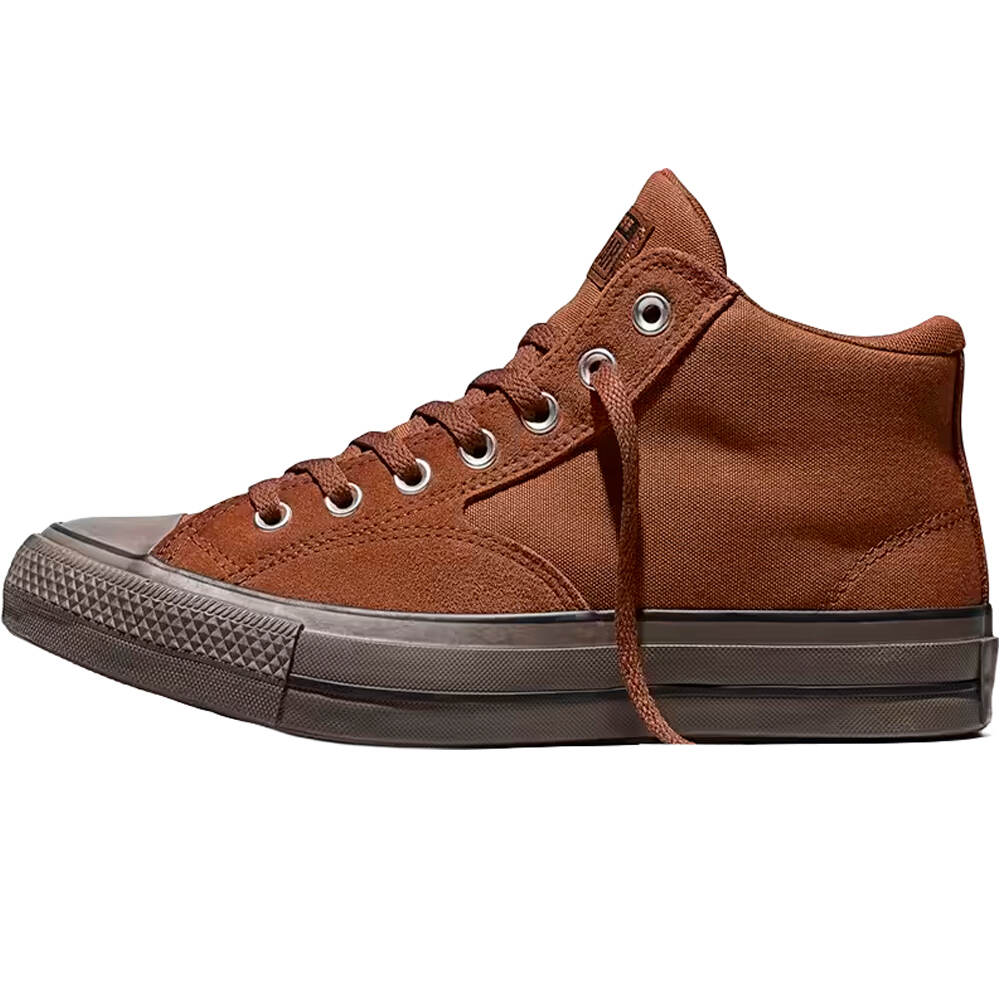 Converse zapatilla moda hombre CHUCK TAYLOR ALL STAR MALDEN STREET MID MARRON puntera