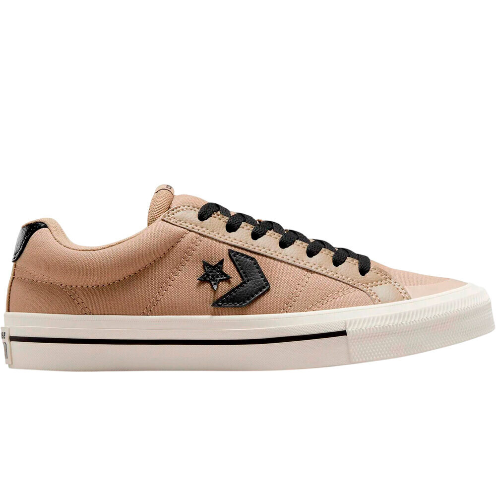 Converse zapatilla moda hombre SPORT CASUAL MARRON lateral exterior
