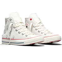 Converse zapatilla moda mujer CHUCK TAYLOR ALL STAR BLANCO lateral interior