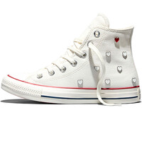 Converse zapatilla moda mujer CHUCK TAYLOR ALL STAR BLANCO puntera