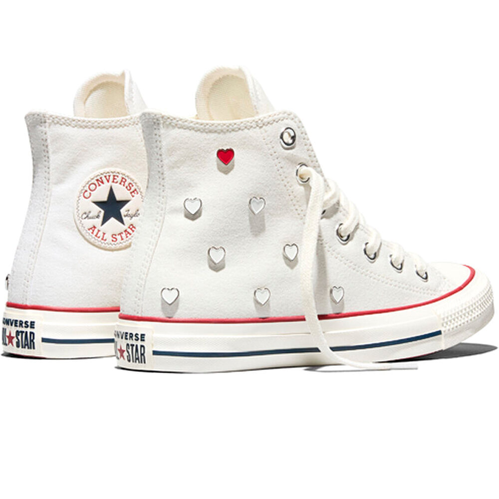 Converse zapatilla moda mujer CHUCK TAYLOR ALL STAR BLANCO vista superior