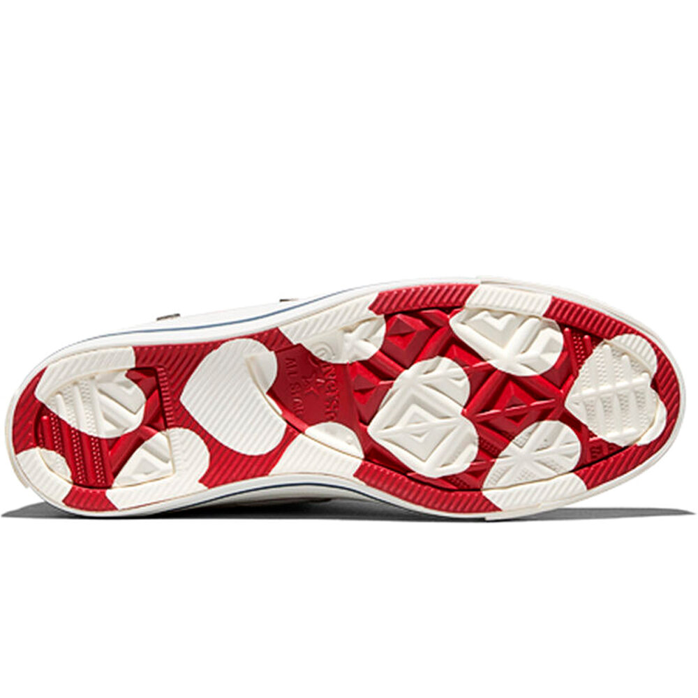 Converse zapatilla moda mujer CHUCK TAYLOR ALL STAR BLANCO vista trasera