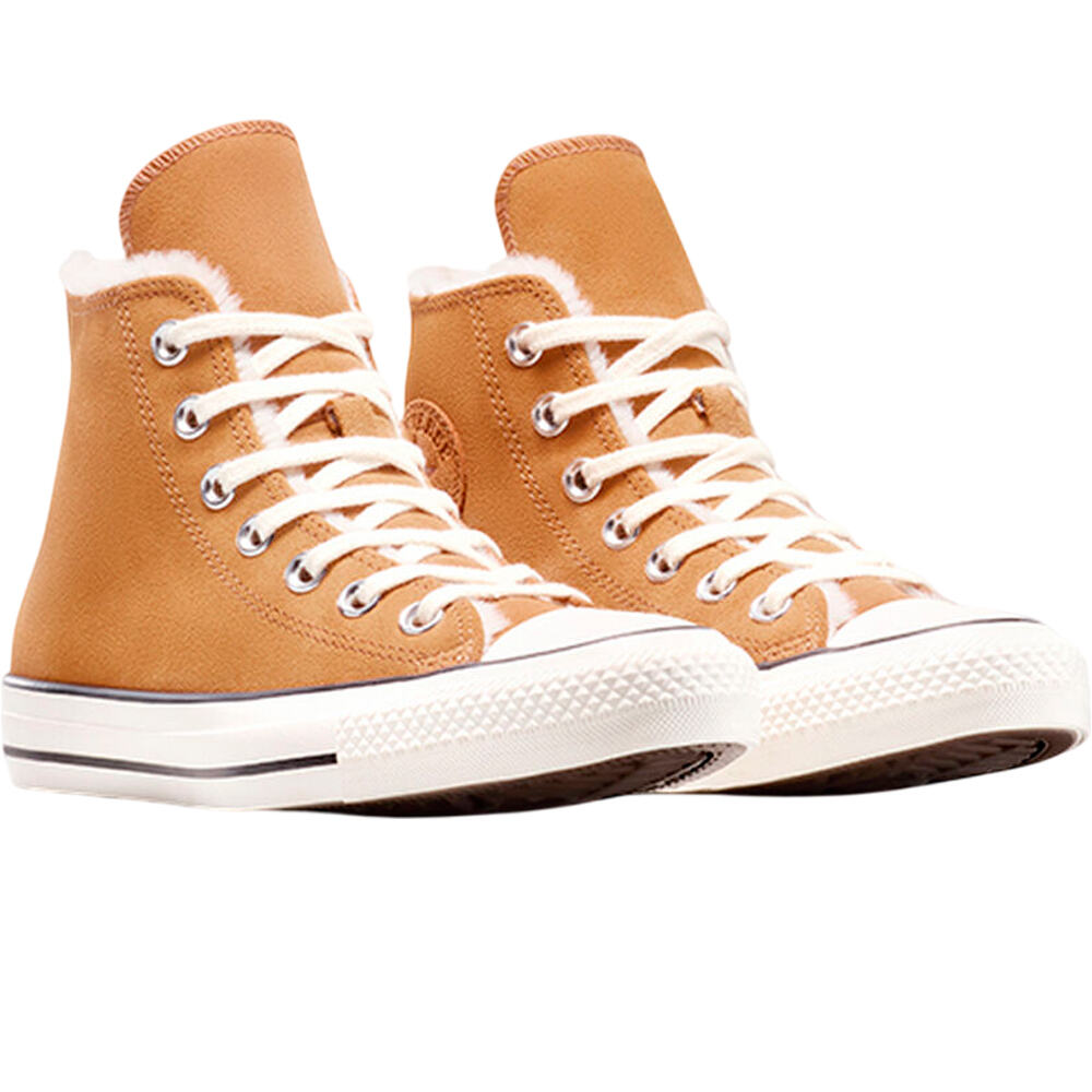 Converse zapatilla moda mujer CHUCK TAYLOR ALL STAR MARRON lateral interior