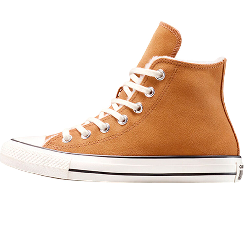 Converse zapatilla moda mujer CHUCK TAYLOR ALL STAR MARRON vista trasera