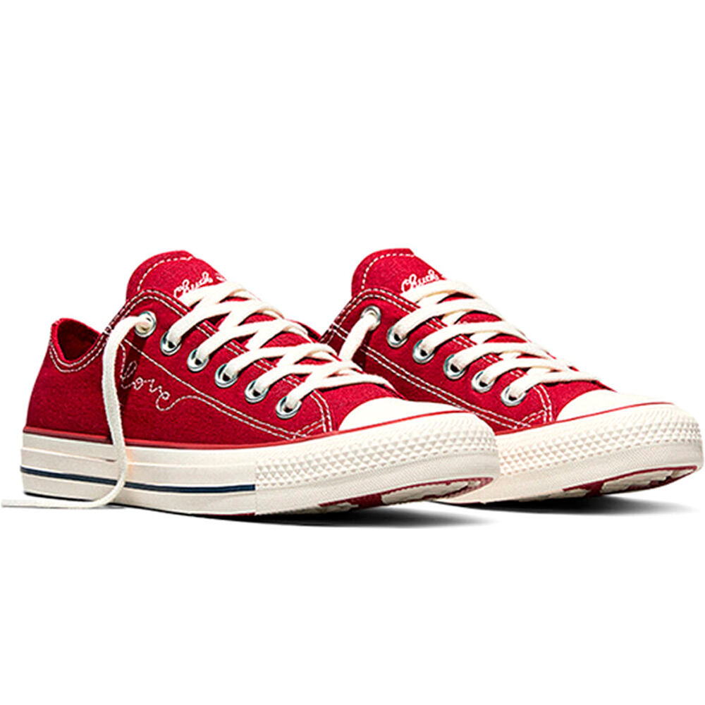Converse zapatilla moda mujer CHUCK TAYLOR ALL STAR ROJO lateral interior