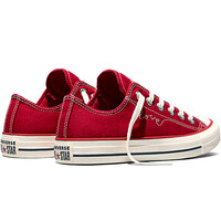 Converse zapatilla moda mujer CHUCK TAYLOR ALL STAR ROJO vista superior