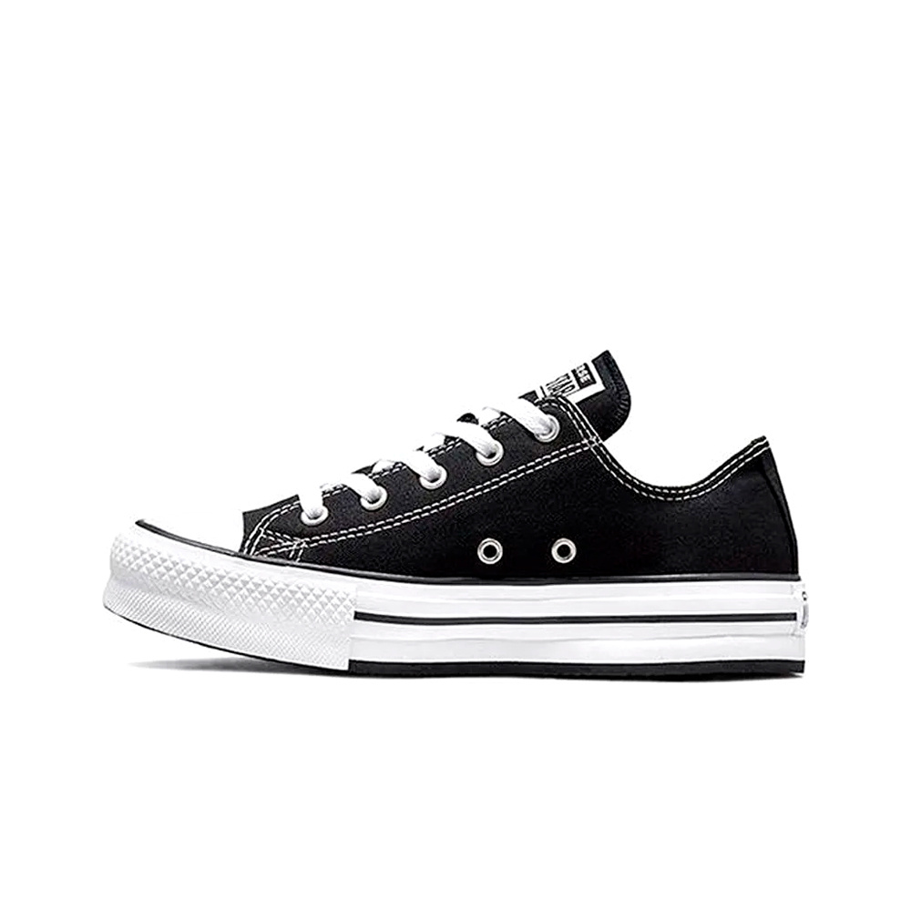 Converse zapatilla moda niño CHUCK TAYLOR ALL STAR EVA LIFT NEGRO puntera
