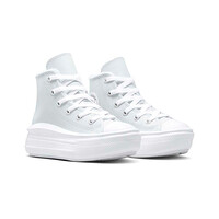 Converse zapatilla moda niño CHUCK TAYLOR ALL STAR MOVE FUZZY-LINING PLATFORM AZUL lateral interior