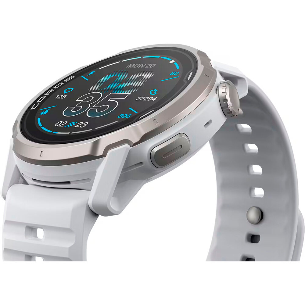 Coros pulsómetros con gps APEX 4 42MM BLANCO 06