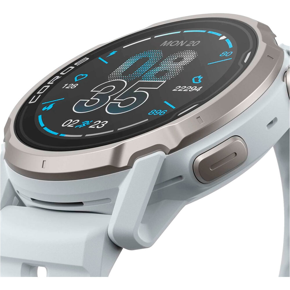 Coros pulsómetros con gps APEX 4 42MM BLANCO 07