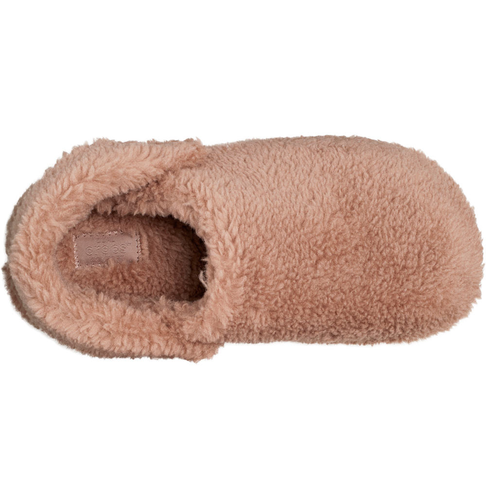 Crocs zueco hombre CLASSIC COZZZY SLIPPER MARRON vista superior