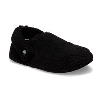 Crocs zueco hombre CLASSIC COZZZY SLIPPER NEGRO lateral interior