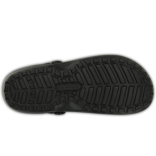 Crocs zueco hombre CLASSIC LINED CLOG NEGRO