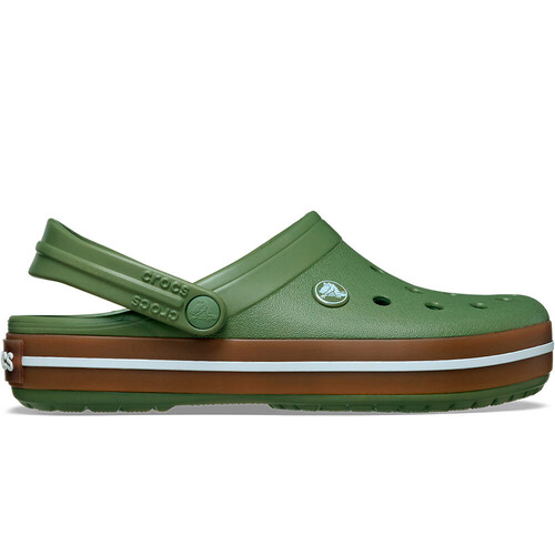 Crocs zueco hombre CROCBAND GUM CLOG VERDE