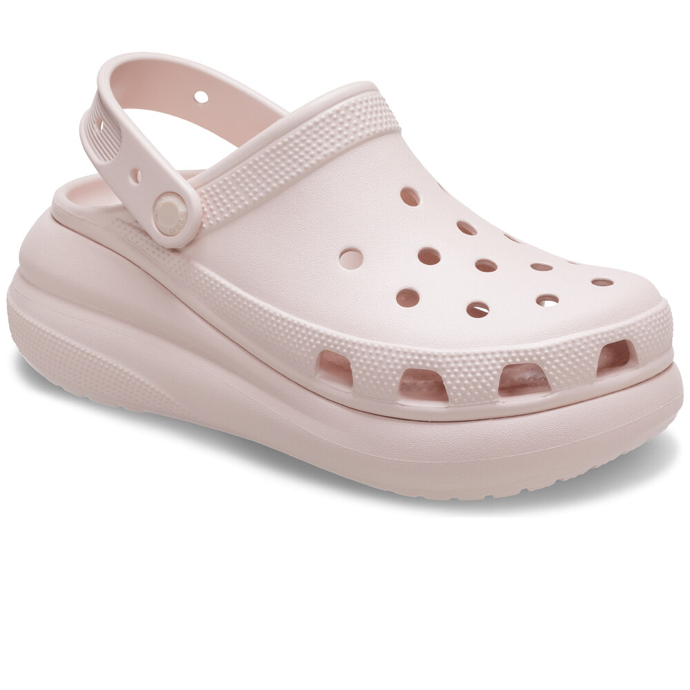 Crocs zueco hombre CRUSH ROSA lateral interior