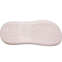 Crocs zueco hombre CRUSH ROSA vista trasera