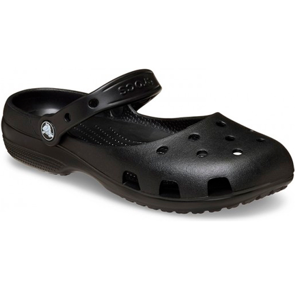 Crocs zueco mujer CLASSIC BALLET NEGRO lateral interior
