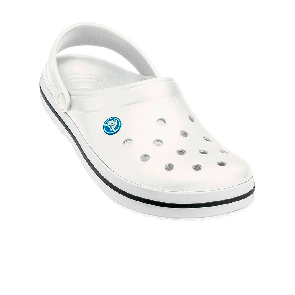 Crocs zueco mujer CROCBAND BLANCO lateral interior
