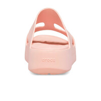 Crocs zueco mujer GETAWAY PLATFORM H-STRAP ROSA vista trasera