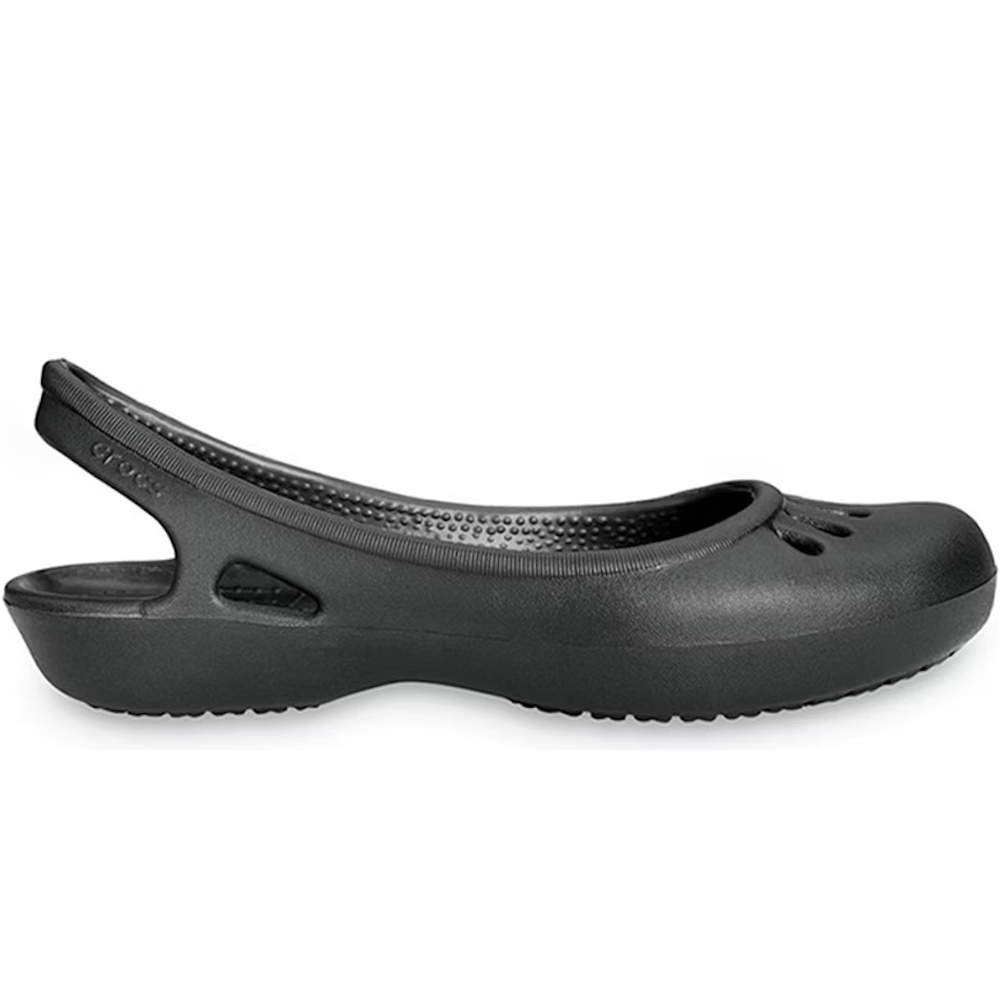 Crocs zueco mujer MALINDI NEGRO lateral exterior
