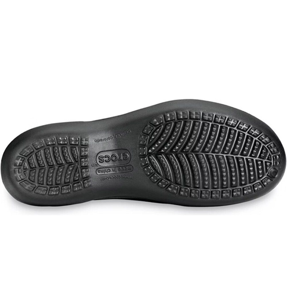 Crocs zueco mujer MALINDI NEGRO vista superior