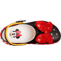 Crocs zueco mujer MINNIE CLASSIC PLATFORM CLOG BLANCO puntera
