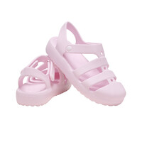 Crocs zueco niño CLASSIC FISHERMAN ROSA puntera