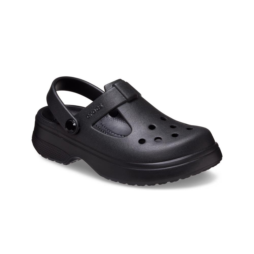 Crocs zueco niño CLASSIC MARY JANE CLOG NEGRO lateral interior