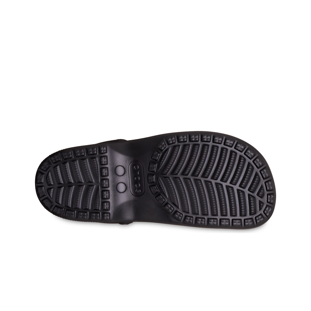 Crocs zueco niño CLASSIC MARY JANE CLOG NEGRO vista trasera