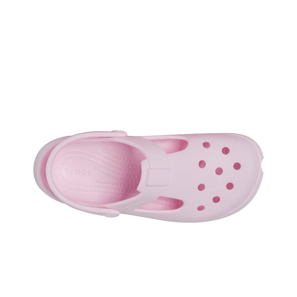 Crocs zueco niño CLASSIC MARY JANE CLOG ROSA lateral interior