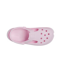 Crocs zueco niño CLASSIC MARY JANE CLOG ROSA lateral interior