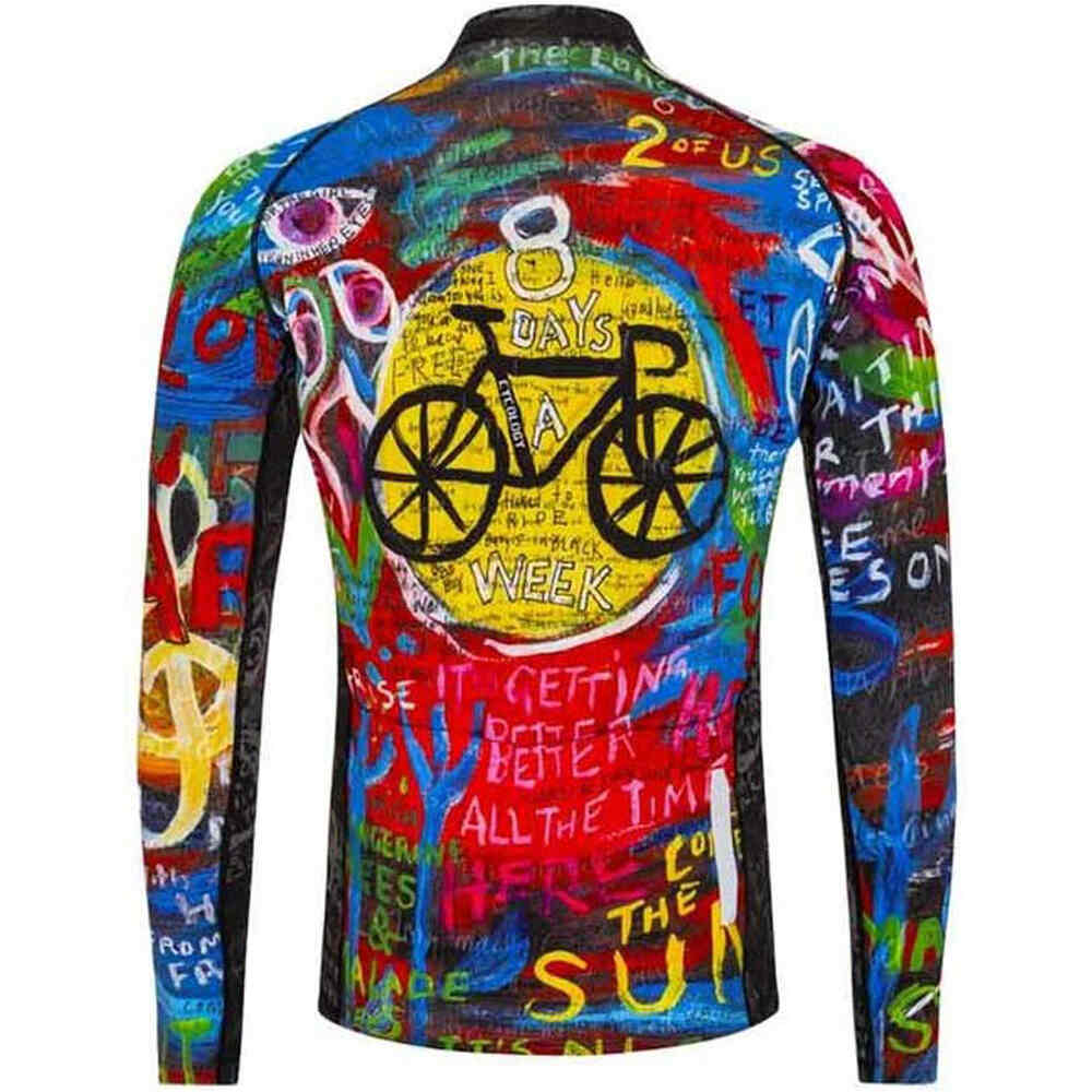 Cycology maillot manga larga hombre 8 DAYS LIGHTWEIGHT  vista trasera