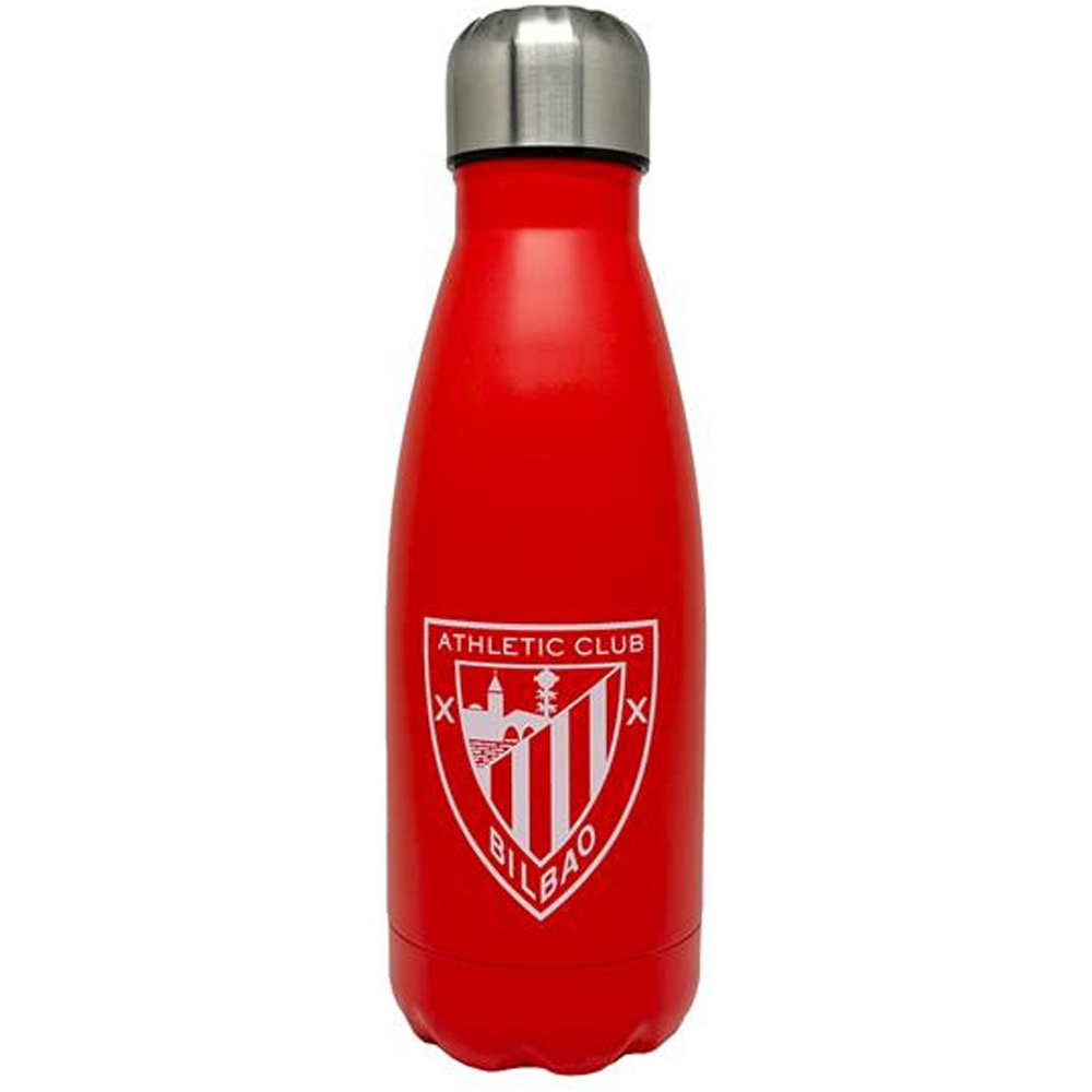 Cyp merchandaising equipos de fútbol oficiales ATHLETIC BILBAO 25 BOTELLA ROJA ACERO  vista frontal