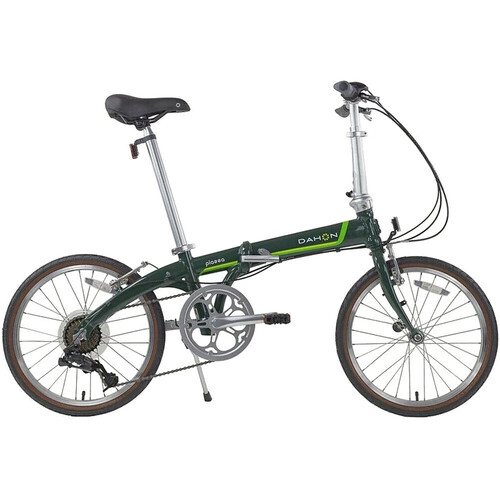 Dahon bicicleta plegable PIAZZA D8 VERDE
