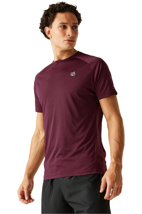 Dare2b camiseta montaña manga corta hombre ACCELERATE ROJO