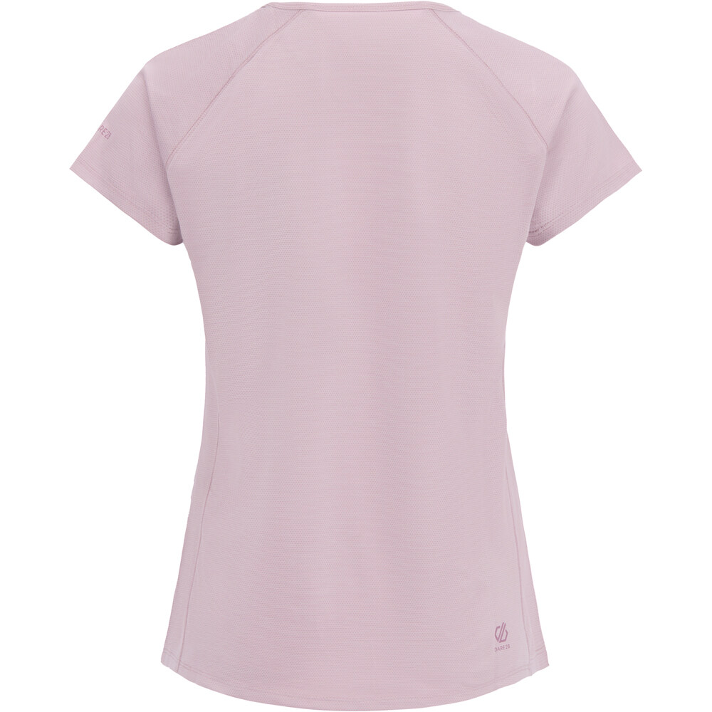 Dare2b camiseta montaña manga corta mujer CORRAL MORADO 03