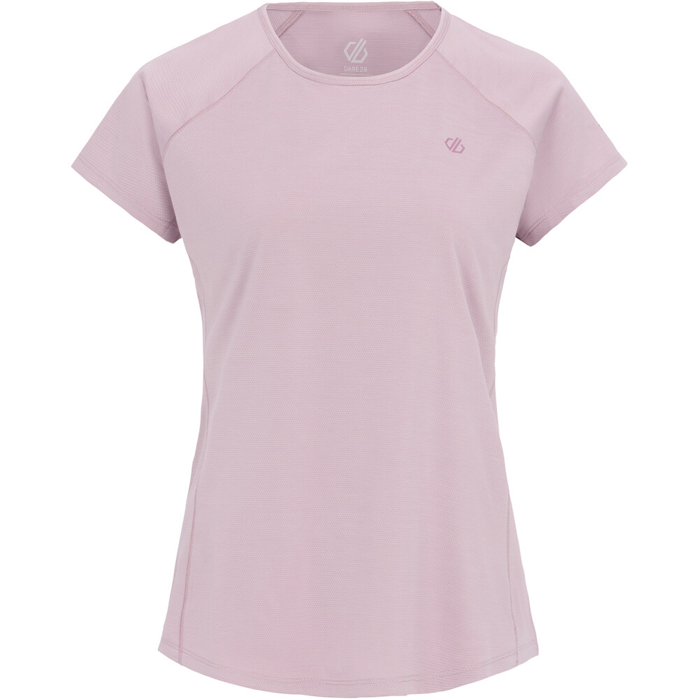 Dare2b camiseta montaña manga corta mujer CORRAL MORADO vista detalle
