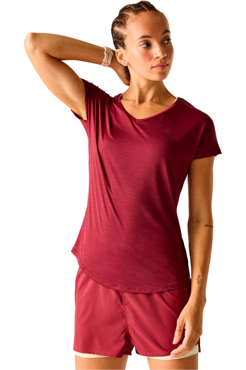 Dare2b camiseta montaña manga corta mujer VIGILANT VERDE