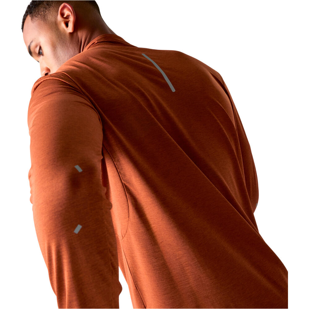 Dare2b camiseta montaña manga larga hombre POWER UP IV NARANJA 04