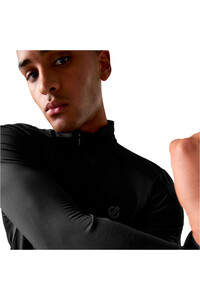 Dare2b camiseta montaña manga larga hombre POWER UP IV NEGRO 03