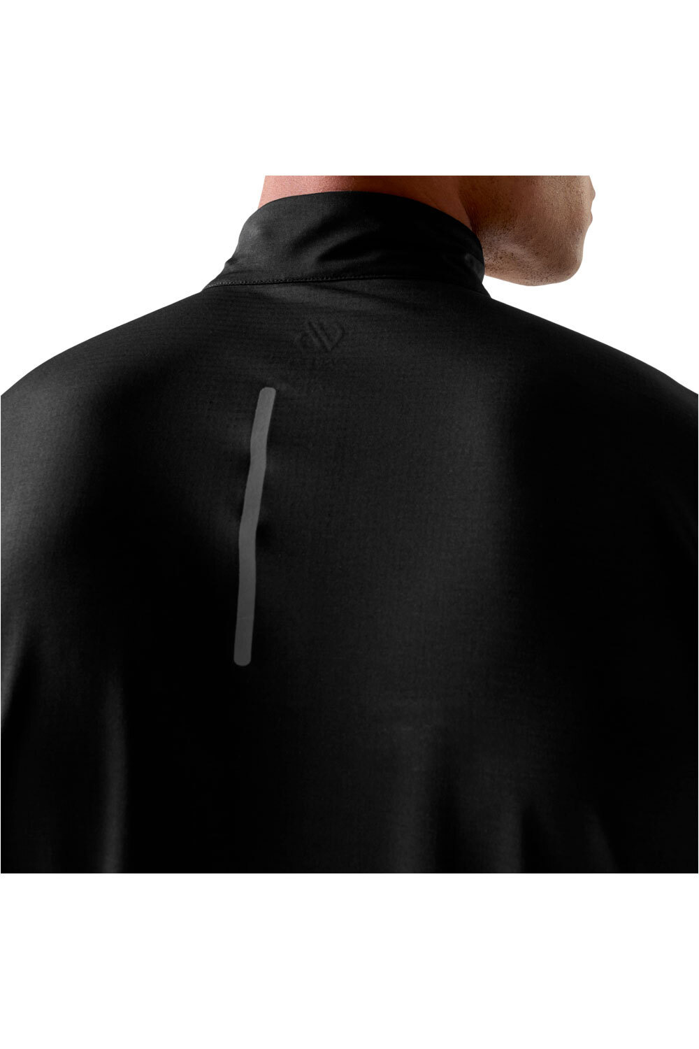 Dare2b camiseta montaña manga larga hombre POWER UP IV NEGRO vista detalle