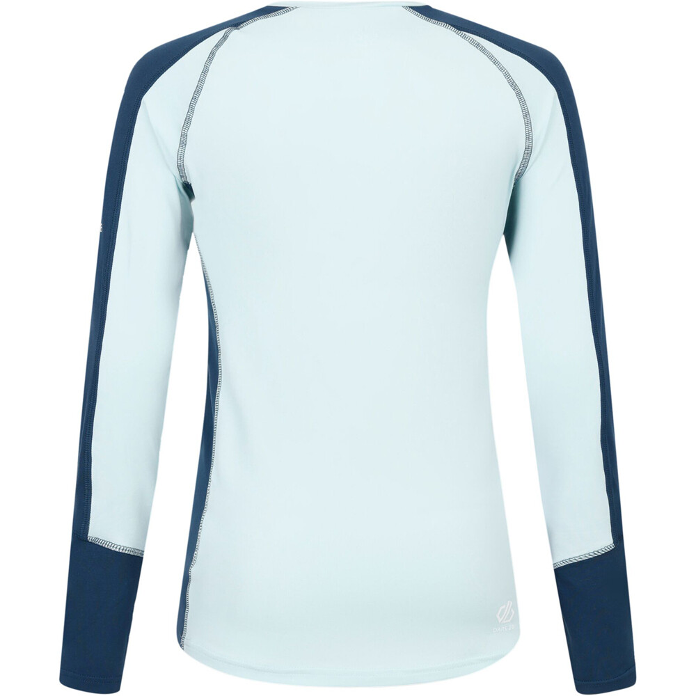 Dare2b camiseta térmica manga larga mujer EXCHANGE III AZUL 07