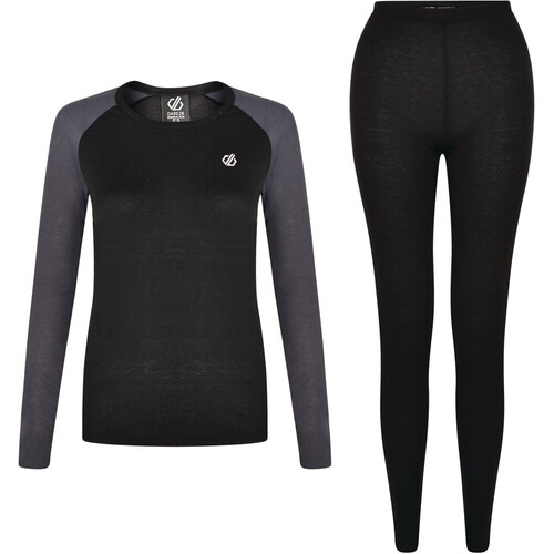 Dare2b camiseta térmica manga larga mujer EXCHANGE III NEGRO
