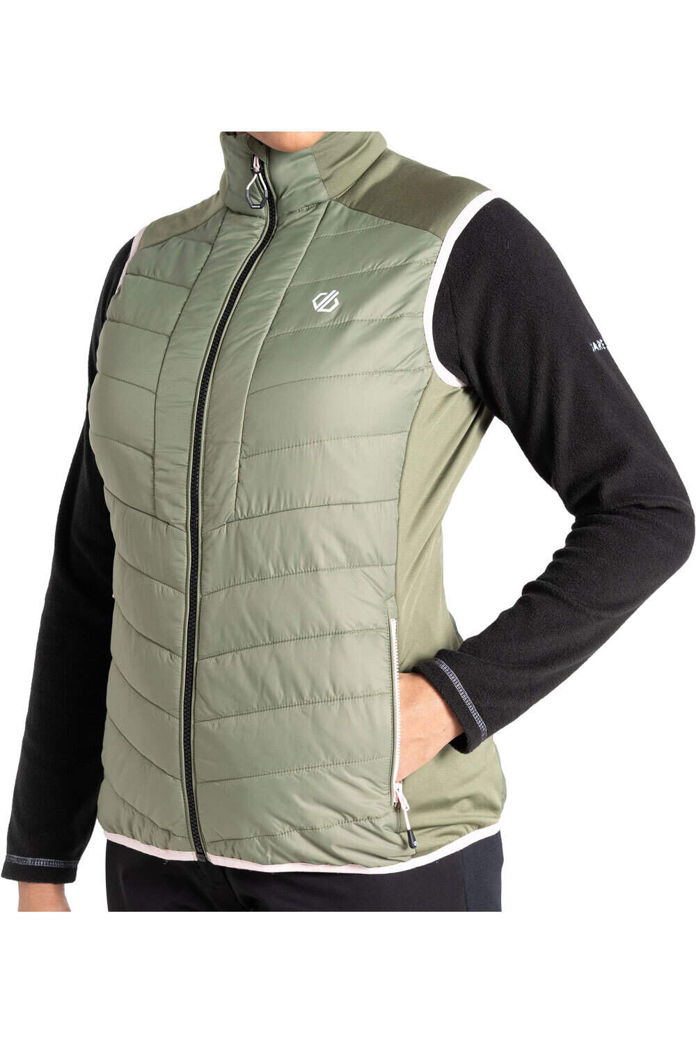 Dare2b chaleco outdoor mujer LIVEN VERDE vista detalle
