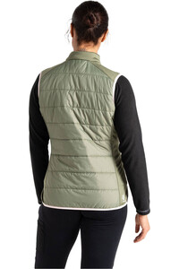 Dare2b chaleco outdoor mujer LIVEN VERDE vista trasera