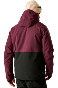 Dare2b chaqueta esquí hombre BASE PLATE III NEGRO vista trasera