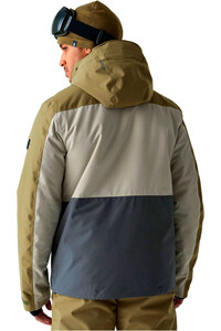Dare2b chaqueta esquí hombre BASE PLATE III VERDE vista trasera