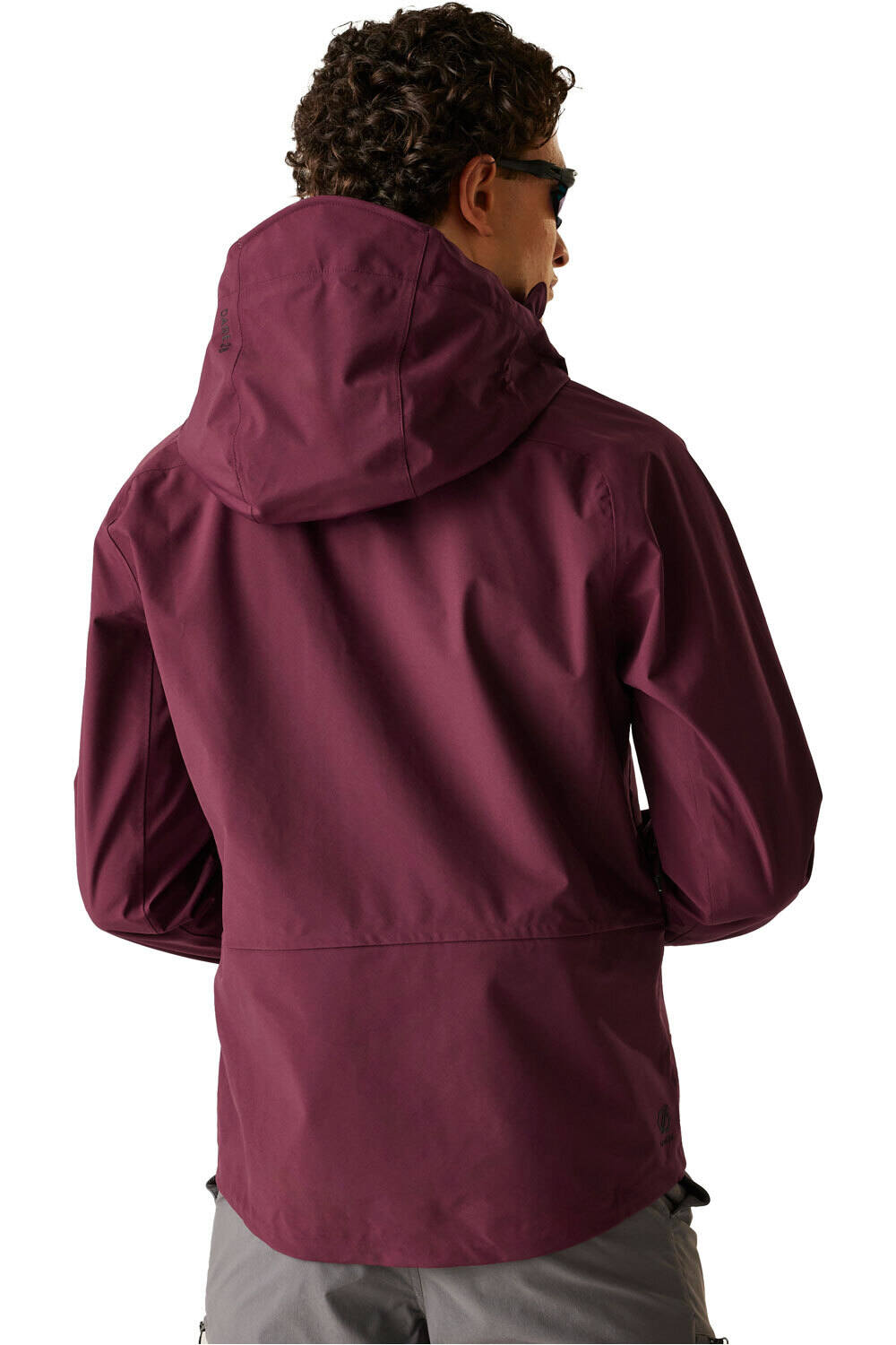 Dare2b chaqueta esquí hombre ROVING III ROJO vista trasera