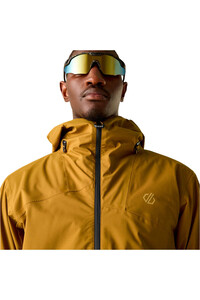 Dare2b chaqueta impermeable hombre APEX 3L MARRON vista detalle